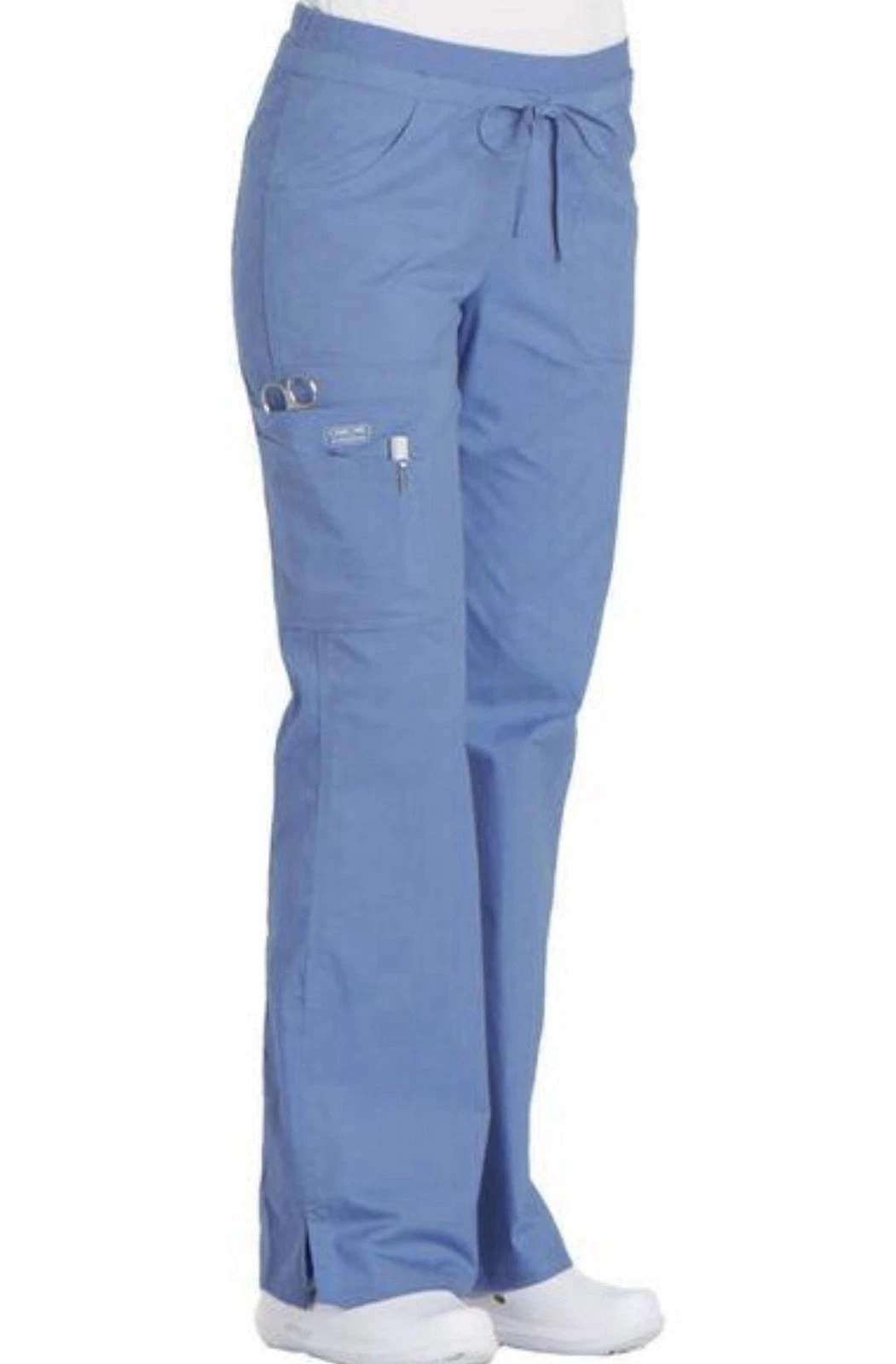 Healing Hands Blue Label Dylan Scrub Pants Ceil Blue Size L Style 9124