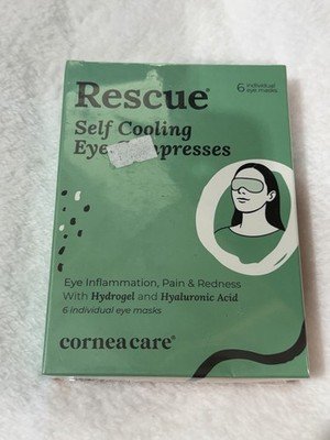 Rescue Self Cooling Eye Compresses By Cornea Care