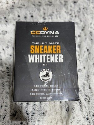 CCDyna Ultimate Sneaker Whitener Kit White Shoe Cleaner Sole Brightener NEW