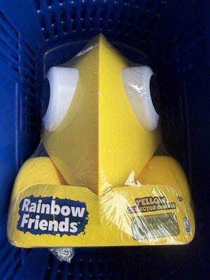 Rainbow Friends Yellow Collector Plush Figure New Official PhatMojo