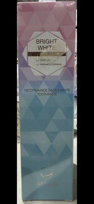 Bright White Nicotinamide Dazzle White Toothpaste 100g Exp 08/18/2028 New