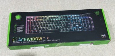 Razer BlackWidow V4 X Mechanical Gaming Keyboard RGB Chroma Wired New Open Box