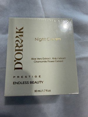 D’OR24K Prestige Endless Beauty Night Cream 1.7 oz 50ml New Sealed Anti-Aging
