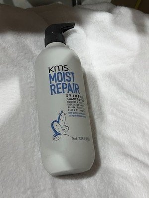 KMS Moist Repair Shampoo 25.3 oz / 750mL Moisture & Repair Salon Size Pump