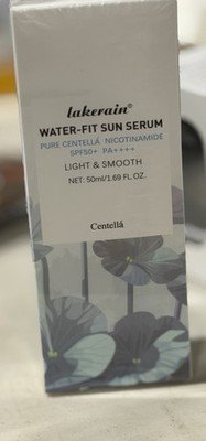 Lakerain Centella Water-Fit Sun Serum SPF50+ PA++++ 50ml/1.6 Oz New/Sealed