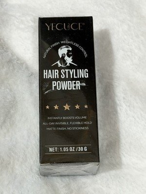 YECUCE Hair Styling Powder 1.05 oz 30g Matte Finish Volumizing Hair Powder