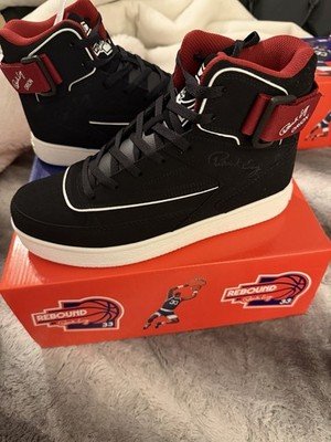 Ewing Athletics Orion Strap Black Red White Men’s Size 9 Patrick Ewing Sneakers
