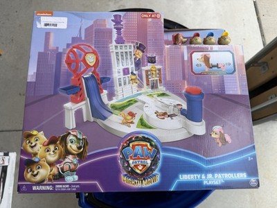 Paw Patrol The Mighty Movie Liberty & Jr. Patrollers Playset Target Exclusive
