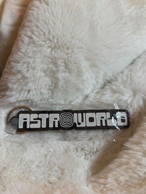 2021 Astroworld x Travis Scott Keychain (Rare) - Brand New In Bag / Black