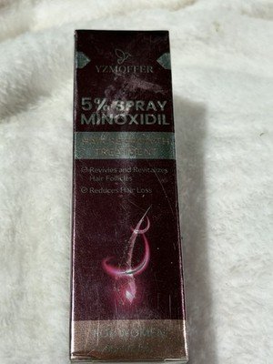 YZMOFFER 5% Minoxidil Spray, 2 fl oz