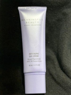 Meaningful Beauty Cindy Crawford Anti-Aging Day Crème SPF 30 1.7 oz New