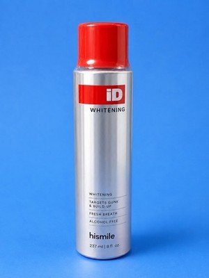 Hismile iD Stain Whitening Mouthwash Fresh Breath Peroxide Rinse 8 fl oz