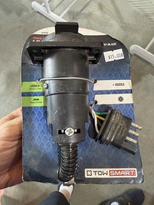 TowSmart 4-Way Flat Trailer Wiring Adapter Connector #1415