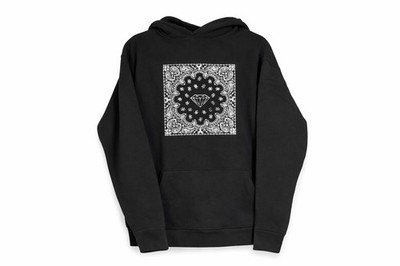 Diamond Supply Company Maroon Skateboarding Hoodie Sweatshirt Small