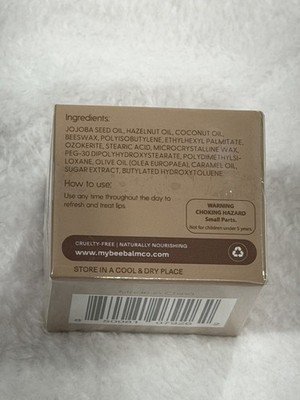 Bee Balm Brown Sugar Latte Lip Balm 5g Moisturizing New Factory Sealed