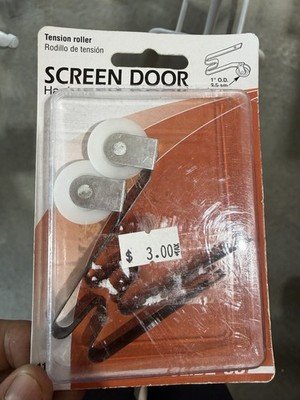 Screen Door Tension Roller - No 1109 - Slide-Co - 1” O.D,