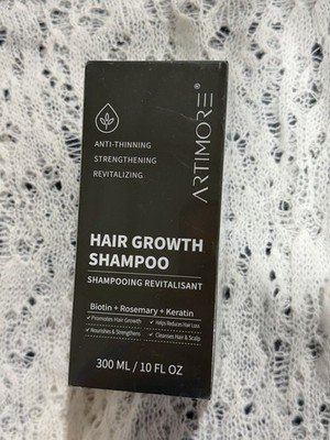 Artimore Anti-Thinning Hair Growth Shampoo Biotin Rosemary Keratin 10 fl oz