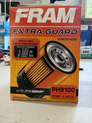 FRAM Extra Guard PH9100 Oil Filter New in Box SureGrip Genuine Filter