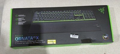 Razer Ornata V3 X Low Profile Gaming Keyboard Chroma RGB Wired New Open Box