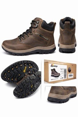 Lasting Pinnip Whale Waterproof Hiking Boots Mens Size 7 Brown