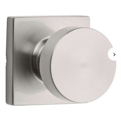Kwikset Pismo Passage Door Knob Satin Nickel Square 720PSKSQT15 Hall/Closet NEW
