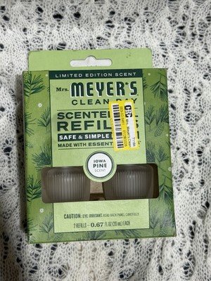 Mrs. Meyer's Limited Edition Premium Scented Oil Refill 2 Pack Iowa Pine