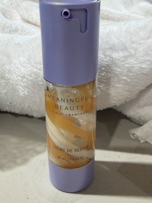 Meaningful Beauty Cindy Crawford Crème de Sérum 1.0 oz / 30mL New Sealed