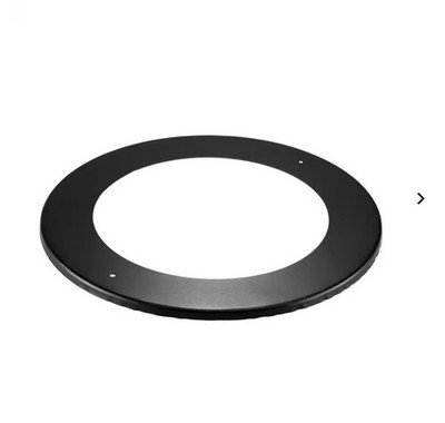 DuDuravent DuraBlack 6DBK-TC 6-inch 6" black chimney trim collar