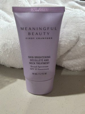 Meaningful Beauty Skin Brightening Neck Decollete Cream~1.7 OZ