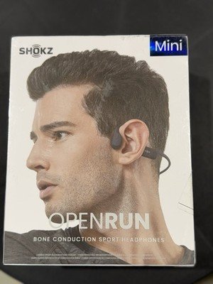 Shokz - OpenRun Mini S803 Bone Conduction Open-Ear Endurance Headphones - Black