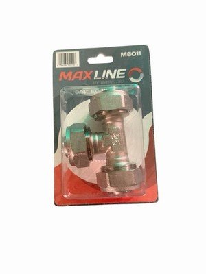 RapidAir MaxLine M8011 3/4” Equal Tee Air Line Fitting Compressed Air System NEW