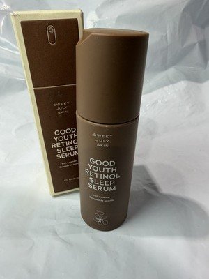 Sweet July Skin Good Youth Retinol Sleep Serum w/Lavender 1 fl oz/ 30 mL NEW