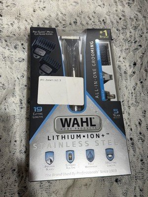 Wahl Lithium-Ion+ Stainless Steel All-in-One Grooming Kit – NEW OPEN BOX