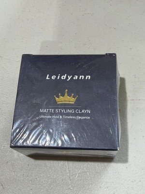 Leidyann Matte Styling Clay Wax Strong Hold Hair Pomade Matte Finish Sealed