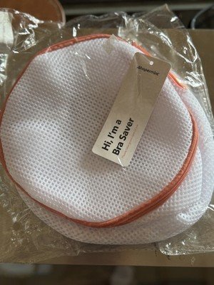 Shapermint Delicate Care Bra Saver Large Mesh Laundry Wash Bag Lingerie Zipper