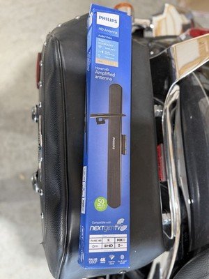 Philips Hover HD Amplified Indoor TV Antenna 50 Mile Range NEXTGEN TV 4K 1080p