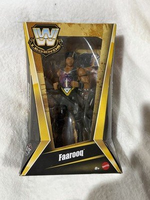 WWE Legends Faarooq Mattel Action Figure New in Box Wrestling Collector Toy