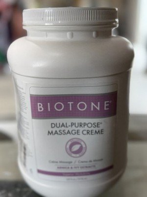 Biotone Dual-Purpose Massage Creme Arnica & Ivy Extracts 1 Gallon Professional